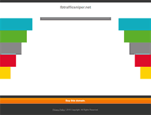 Tablet Screenshot of fbtrafficsniper.net